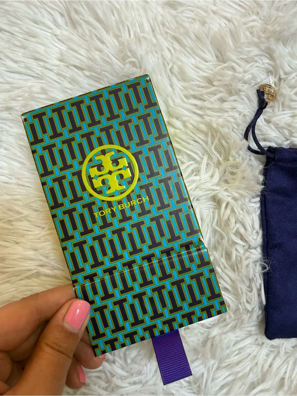 NWT Tory Burch Gold-Tone Logo Leather Bracelet